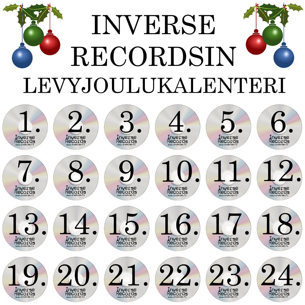 Inverse Recordsin levyjoulukalenteri 2024
