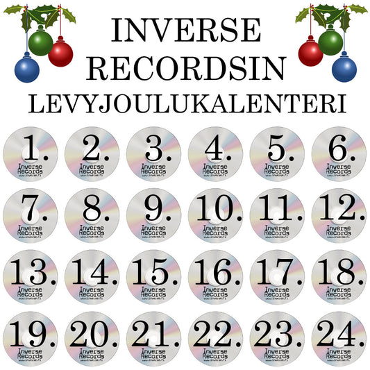 Inverse Recordsin levyjoulukalenteri 2024