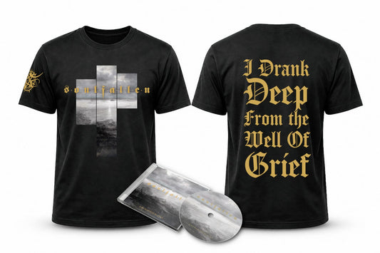 Soulfallen - Uncharted Plains TS+CD -bundle (PRE-ORDER)