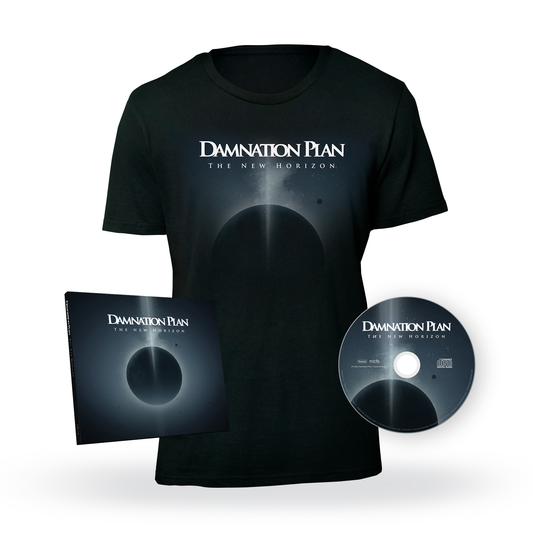 Damnation Plan - The New Horizon CD + T-shirt bundle