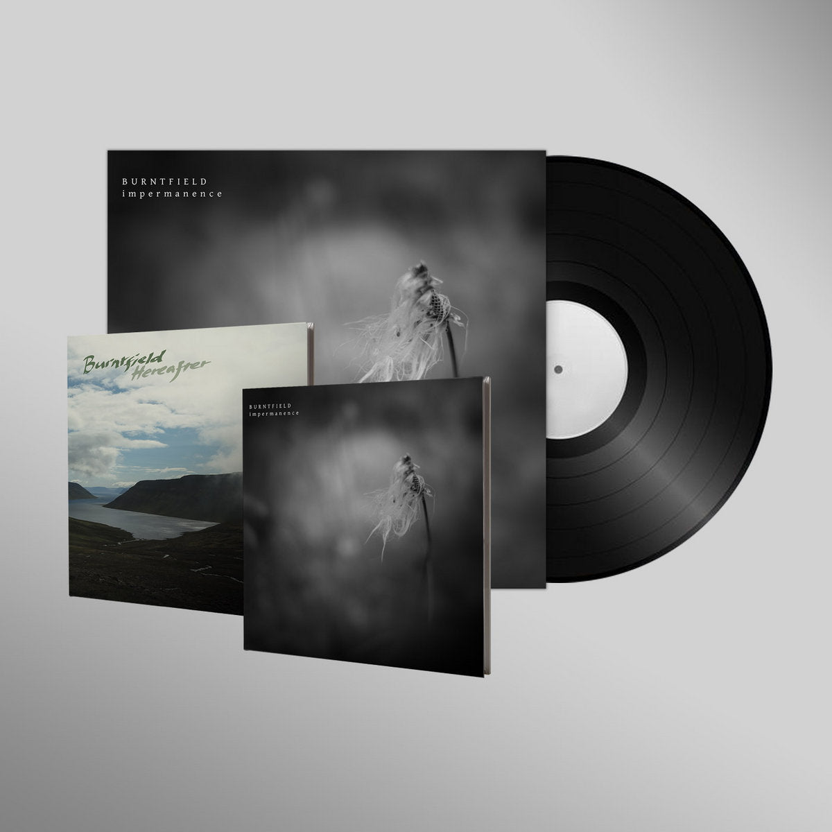 Burntfield - Impermanence (12" vinyl & CD + Hereafter CD Bundle)