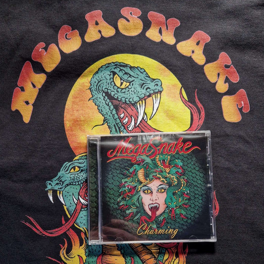 MegaSnake - Charming CD + T-Shirt (BUNDLE)