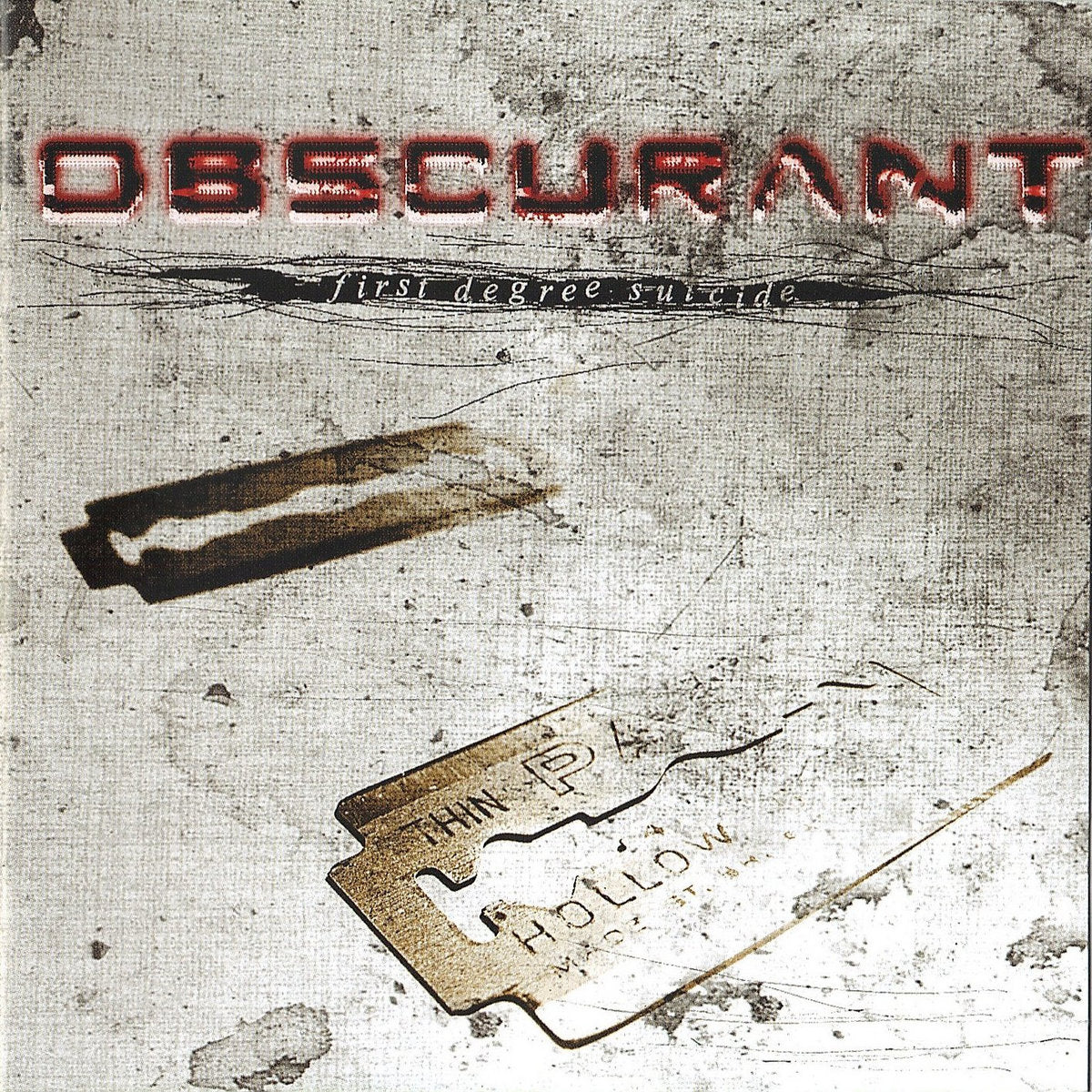 Obscurant - First degree suicide